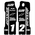 Surron lbx fork guard decal