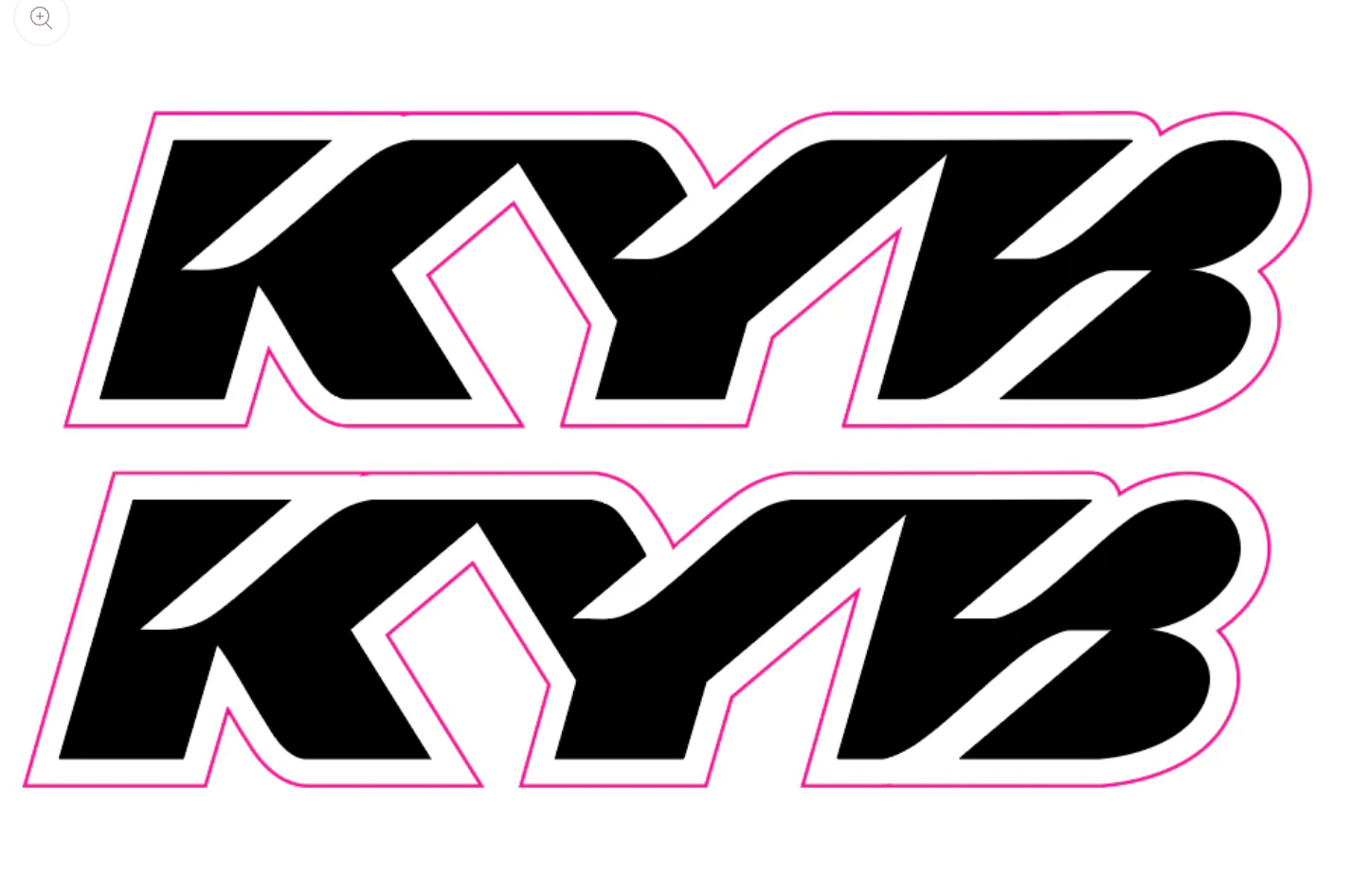 KYB stickers